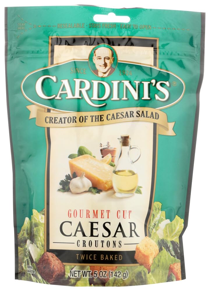 Gourmet Cut Caesar Croutons 5 Ounces (Case Of 12)