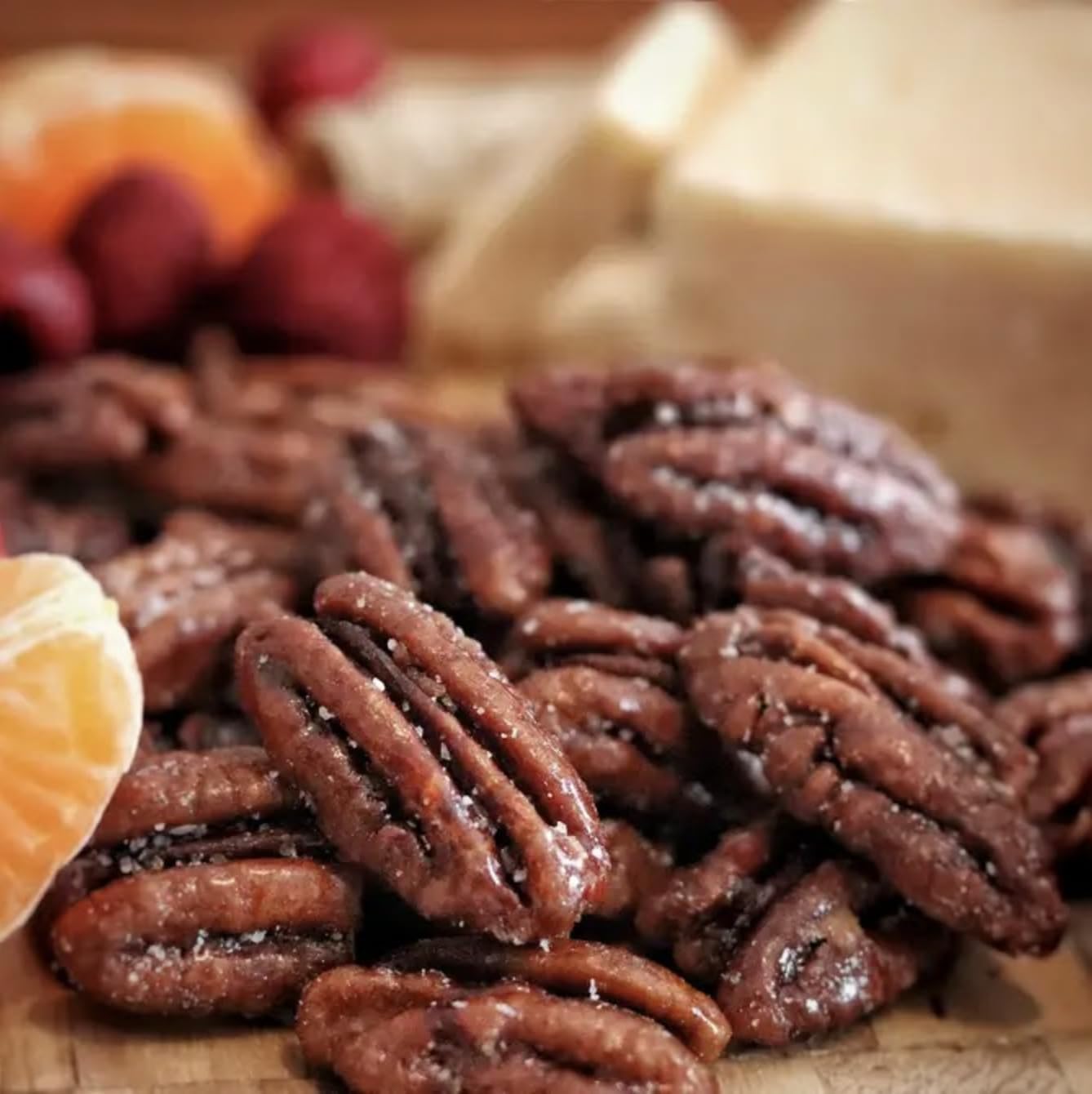 Fortune Favors Candied Pecans, Sweet And Salty Snack, Hand Crafted In Small Batches, Usa-Grown (32Oz, Classic)