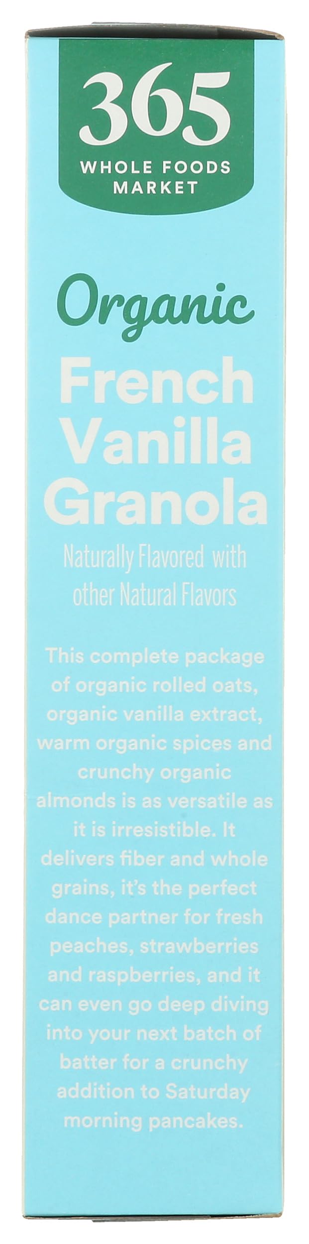 365 by Whole Foods Market, Organic French Vanilla Almond Granola, 17 Ounce