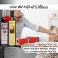 Papa Vince Extra Virgin Olive Oil & Balsamic Vinegar Set - 16.91 oz each, Aged 8 Years, First Cold Pressed, Made in Sicily, Italy