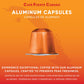Café Fuerte Cubano Espresso compact pieces, Dark Roast, Intensity 13, Compatible with Nespresso Original Machines, 40 Count