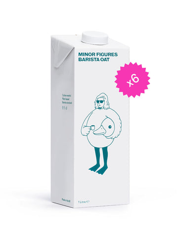 Minor Figures - Oat Milk - Standard - Barista Standard - 32 Oz - 1 Pack - Non Gmo - Plant Based - Vegan - Dairy Free - Shelf Sta