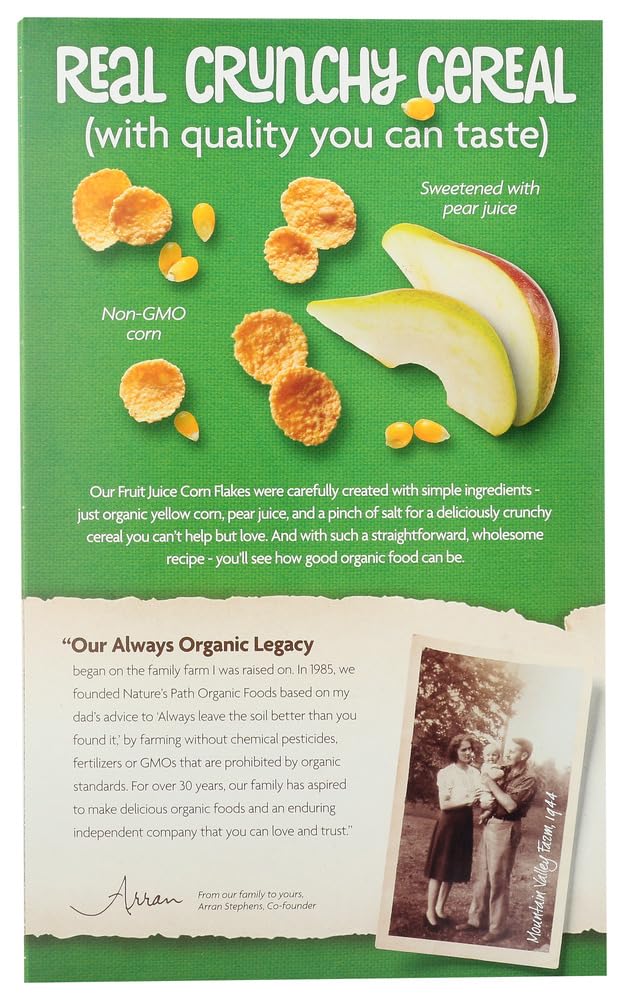 Natures Path Cereal Flk Corn Box Org