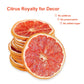 Fraunitsh Dried Grapefruit Slices 3.17Oz/90G, Dehydrated Grapefruit Slices, 20+ Slices, Dehydrated Fruit For Cocktails Crafts De