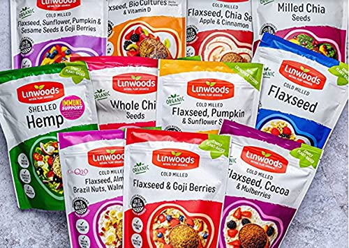 Linwoods Milled Flaxseed,Chia,Apple & Cinnamon 200g
