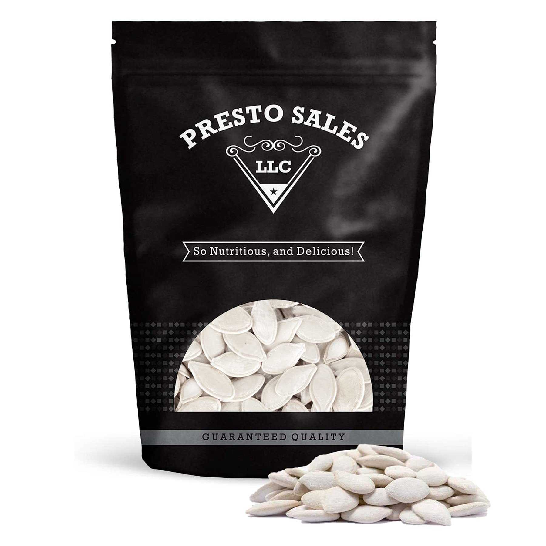Pumpkin Seeds, Home-style In Shell Roasted Salted, Great snack, Oil Free, Healthy Snack, Crunchy, Delicious, Packed in a 3 lbs. 