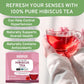 HANDPICK Hibiscus Tea Bags - Non-GMO, Caffeine-Free, Eco-Conscious, 100 Count