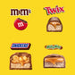 Mars Snickers, M&M'S Milk Chocolate, Milky Way & Twix Fun Size Chocolate Candy Variety Pack, 75 Ct Bulk Bag