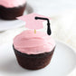 Domoo Of Dreams Graduation Cupcake Toppers Grad Party Decoration Food Picks Congrats Glitter Diploma Cap School Colors Supplies