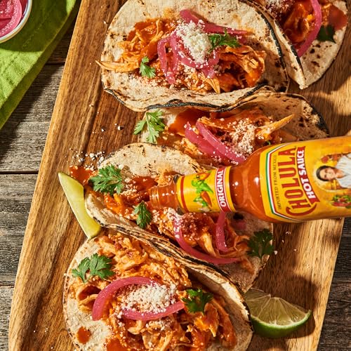 Cholula Hot Sauce Multipack, Original, Product of Mexico, Gift Set Includes Three 12 Fl Oz Bottles, Blend of Arbol & Piquin Pepp