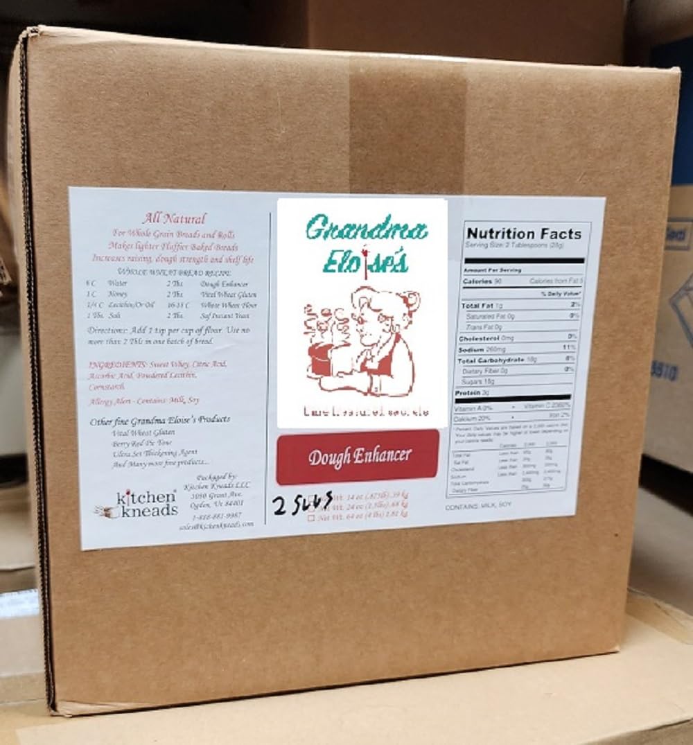 Generic Dough Enhancer 25 lb - Ideal for Baking, Improves Texture and Flavor