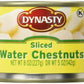 Dynasty Canned Sliced Water Chestnuts, 8 Ounce (Pack Of 12)