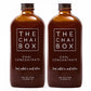 The Chai Box - Sweetened Chai Tea Concentrate - Vegan, Gluten Free, All Natural Ingredients, Black Tea, W/Cinnamon & Cardamom -
