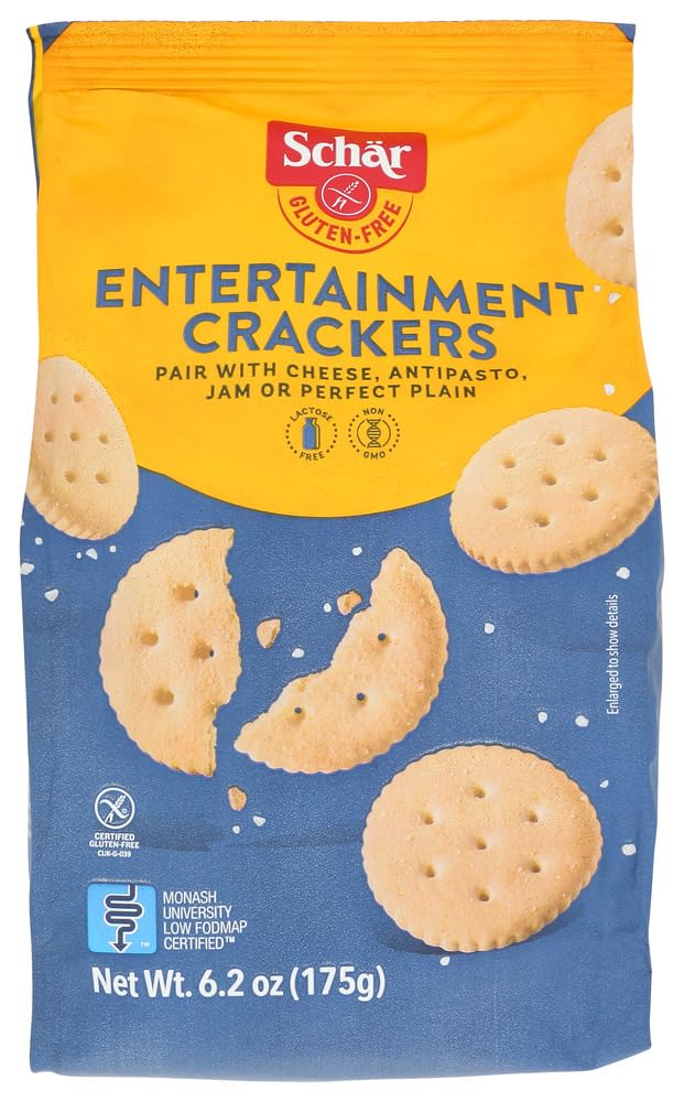 SCHAR CRACKER GF ENTERTAINMENT, 6.2 OZ [3 PACK]