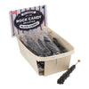 Extra Large Rock Candy Sticks: 18 Black Cherry Lollipop - Individually Wrapped Black Rock Candy Sticks - Espeez Rock Candy Stick