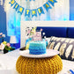 Pargleev Glittery 18th Birthday Cake Topper - Rose Gold, Paper, Model hbcp-mgjjcp18-230926