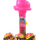 Flix Peeps Candy, Spring Pop Up Chick Shaped Lollipop Holders With Marshmallow Flavored Suckers, 2.22 Ounces