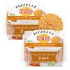 Reko Pizzelle Authentic Italian Style Waffle Cookie, Dulce De Leche, 5.25 Ounce (Pack Of 2)