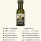 COLAVITA Premium Italian Extra Virgin Olive Oil, 80 Pack of 25ml Plastic Bottles, Light Green, 0.85 Ounce Each