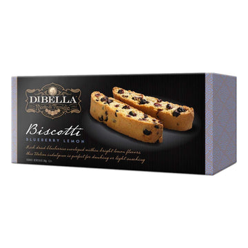 Dibella Artisan Style Italian Biscotti Cookies (Blueberry Lemon)
