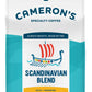 Camerons Coffee Scandinavian Blend Ground Coffee, Medium-Dark Roast, 100% Arabica, 10-Ounce Bag, Pack of 6