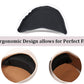 Toe Inserts For Shoes Too Big, 4 Pairs Shoe Inserts For Women Men, Foam Toe Filler, Shoe Fitters, Black And Beige