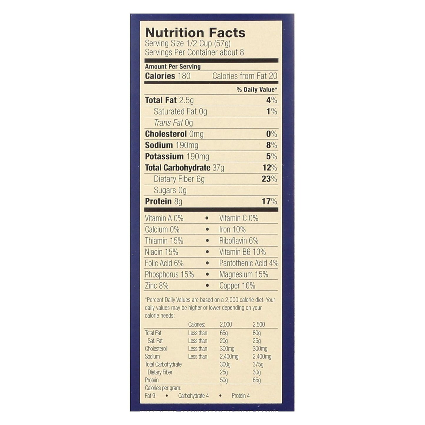 Food For Life Ezekiel 4:9 Organic Sprouted Grain Cereal, Golden Flax, 16-Ounce Boxes (Pack Of 6)