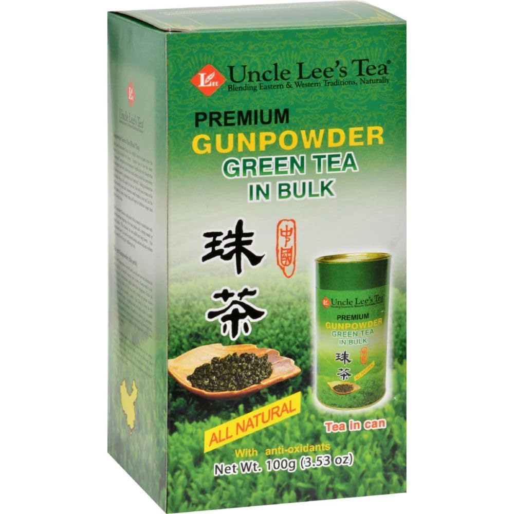 Uncle Lees Premium  powder Green Tea, 5.29 Ounce Bulk Pack, Model 00146766