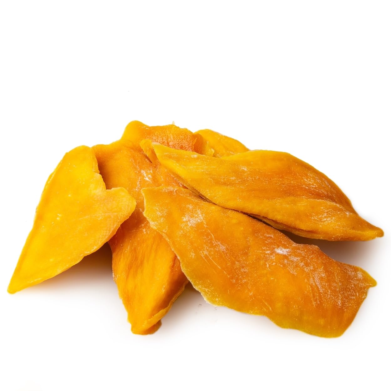 Dried Mango Slices 48 Oz - Delicious Texture Soft & Juicy Low Sugar Added Dried Mango - Naturally Ripened Mangos Dried Fruits - Gluten Free Non GMO Natural Source of Vitamin C  in Resealable Bag 3 Lbs