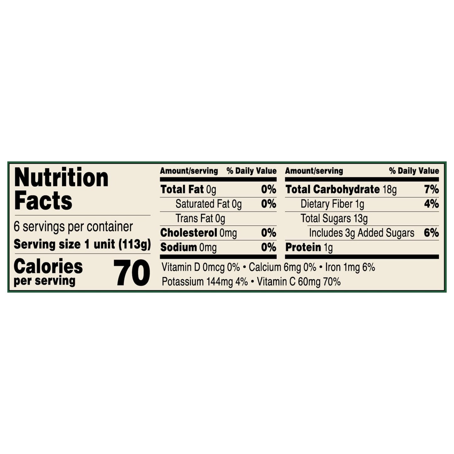 Tree Top Original Apple Sauce, 6 Count (Pack of 6)