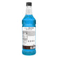 Monin Blue Cotton Candy Syrup - 1 Ltr Plastic Bottle - H-Cotton Candy Model - 33.81 Fl Oz