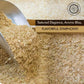 Pride Of India Extra Long Brown Basmati Rice, Naturally Aged, 1.5 lb Jar, Pack of 6