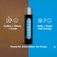 Rally Energy Caffeine Mints, 60mg Caffeine, Natural Wintergreen Flavor, 2 Packs (20 Mints), 0 Sugar, Blue