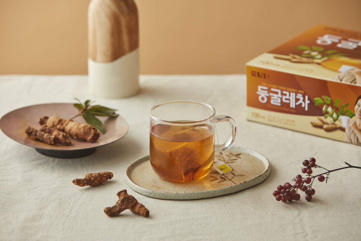 Damtuh Korean Herbal Tea, Solomons Seal, 40 Count, Pack of 1