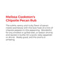 Melissa Cookston'S Chipotle Pecan Bbq Rub, Award Winning Barbecue Rubs, 12.36 Oz