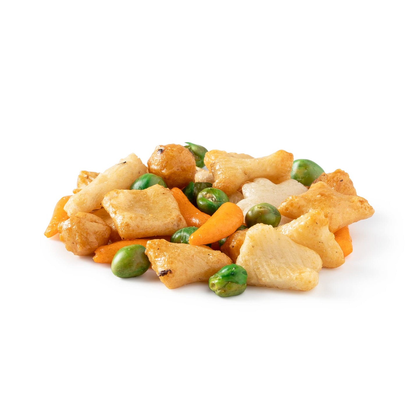 NUTS U.S. Oriental Rice Crackers with Green Peas - 2 Pound Resealable Bag