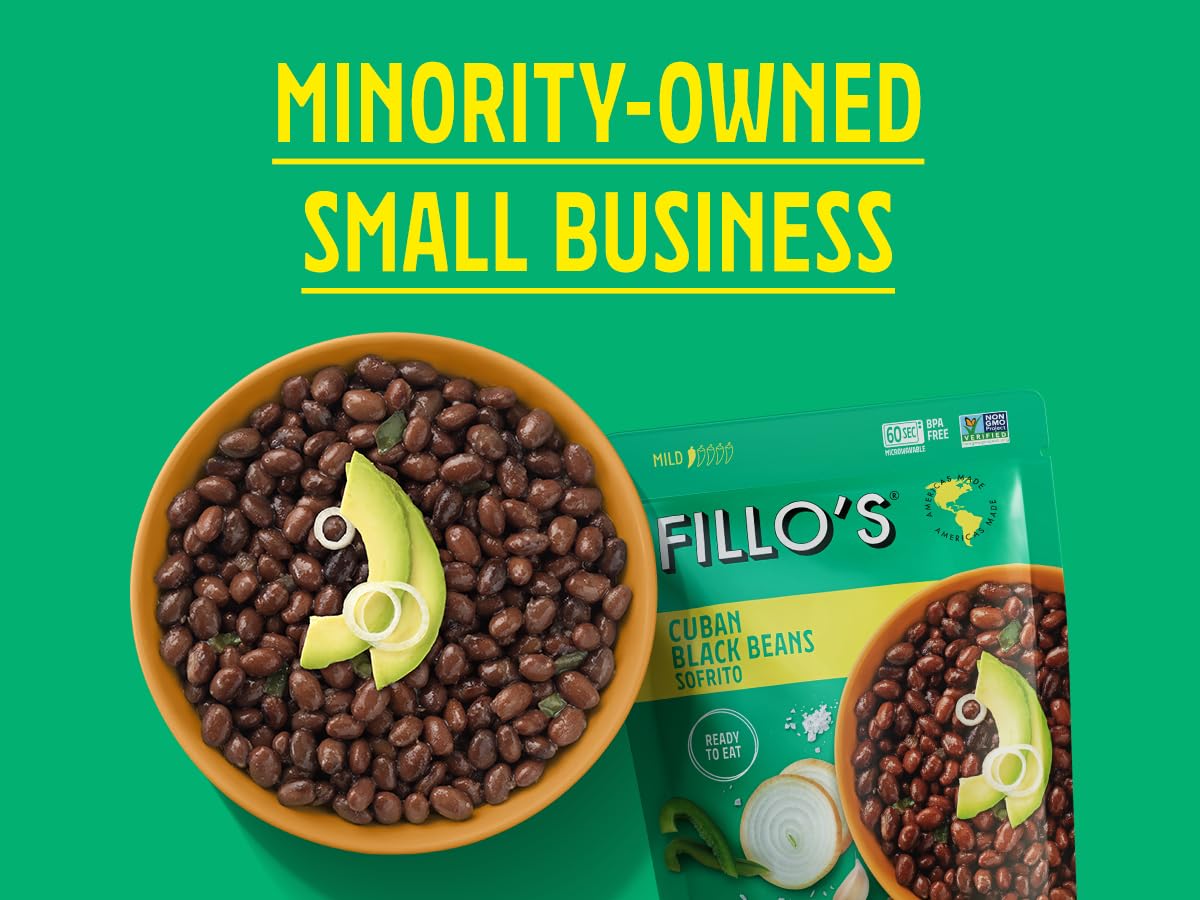 Fillo s Ready to Eat Beans Variety Pack | Black Beans, Lentils, & Pink Beans | Gluten-Free, Preservative-Free, Microwavable Mea