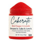 Wholesale Sugar Flowers Red Sugar Crystals for Baking Topping - 3.6 oz, Ideal for Cakes, Cookies, Cupcakes & Desserts