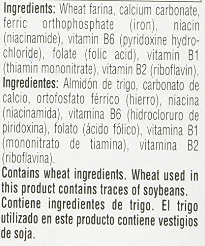 Farina Mills Fortified Farina Creamy Hot Wheat Cereal 28 Oz (Packaging May Vary)