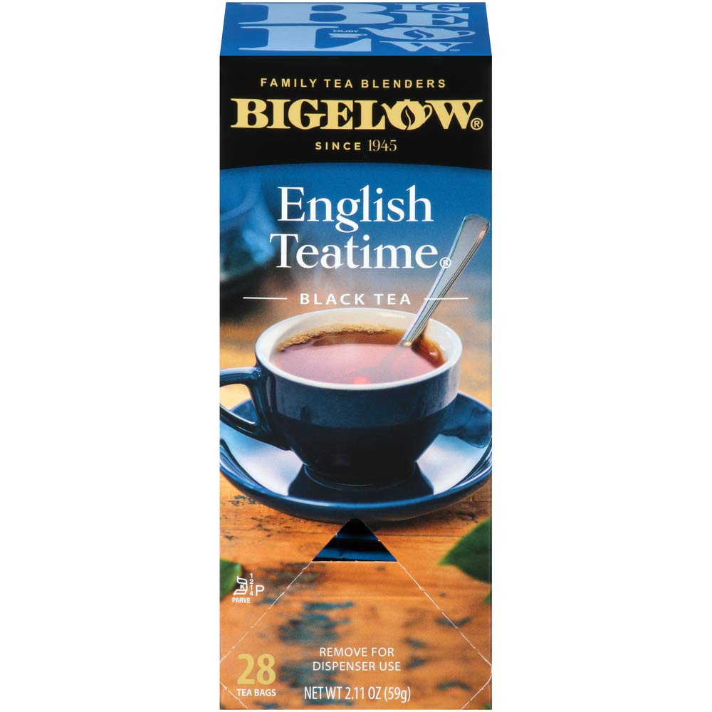 Bigelow Tea English Teatime Black Tea - 28 Count Box, Full Caffeine, Antioxidant-Rich, Bold Flavor