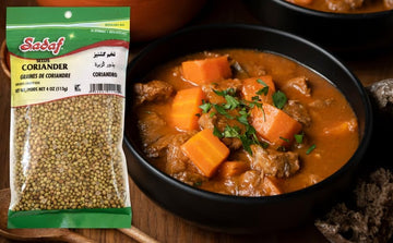 Sadaf Coriander Seeds Whole for Cooking - Mediterranean Cuisine - 4 Oz (Pack of 3) - Kosher