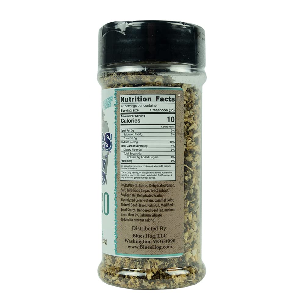 Blues Hog Rodeo Rub Seasoning, Bold All-Purpose Dry Rub, All-Natural, Gluten-Free, Made In The Usa, 4.5 Oz