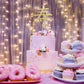 Dalaber Longevity Cake Topper - Happy Birthday Decorations - Chinese Customs Chinese Auspicious Words Birthday Party Decoration,