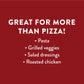 Delallo 4 Spice Variety Pizza Seasoning Shaker, 3.2 Ounce, With Red Pepper, Garlic, Cheese, Italian Herb