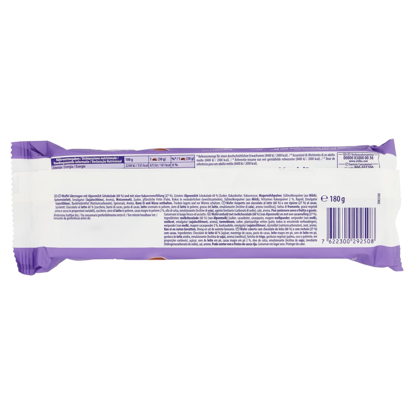 Milk Choco Wafers (180 gram) [PACK OF 1]