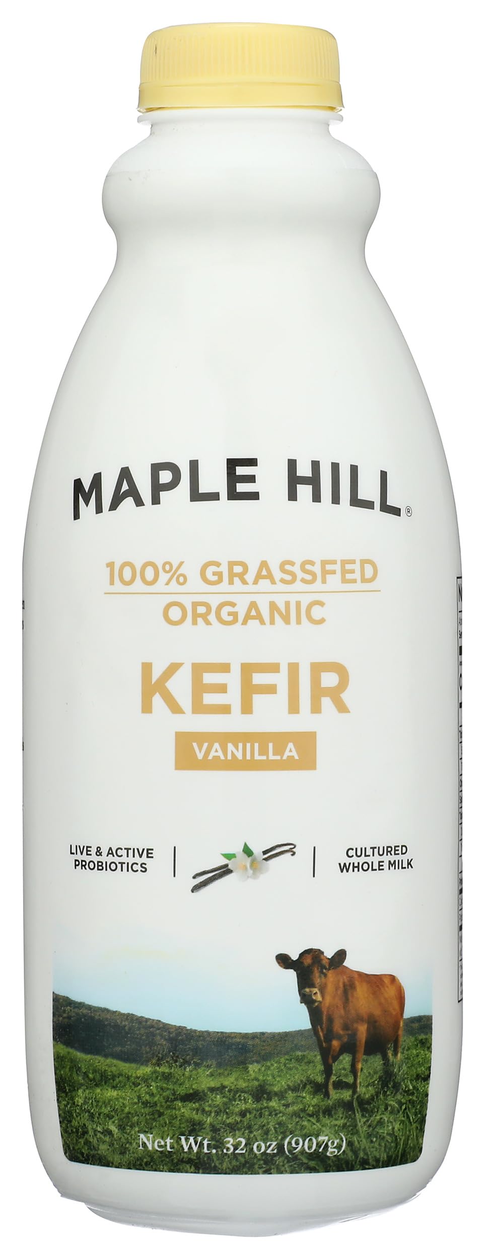 Maple Hill Crea mery, 100% Grass Fed Organic Kefir, Vanilla, oz 32 Ounce