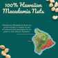 Hamakua Macadamia Nuts - Dry Roasted Diced - Unsalted - 20oz (1.25 lb) - Hawaiian Grown