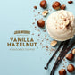 Java Works Coffee - Vanilla Hazelnut Flavored Coffee | 12 Ounces | Medium Roast | Whole Bean | No Sugar Added