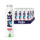 Pulse+ Electrolyte Water - Naturally Filtered Spring Water, 16.9 oz Aluminum Bottles, BPA-Free, Case of 12