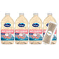 Ocean Spray White Cranberry Juice Drink 64 fl oz Plastic Bottles 4 Pack + 15 Sugarcane Disposable Straws by KOOL8SHOP Infinite D
